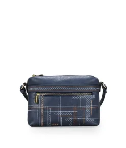 Bosanova Sacs À Bandoulière | Sac bandoulière double zip bleu