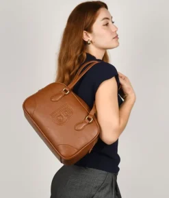 Bosanova Sacs Porté Épaule | Petits Sacs | Sac bandoulière en cuir avec poignées tubulaires