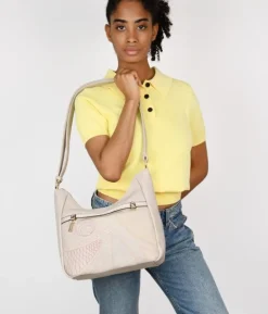 Bosanova Sacs À Bandoulière | Sac bandoulière en pierre avec coutures et fermeture éclair