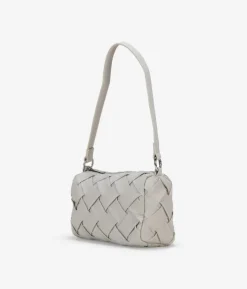 Bosanova Sac Minaudières | Sacs Porté Épaule | Sac bandoulière en pierre tressée avec fermeture éclair