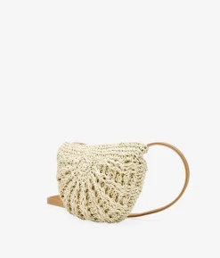 Bosanova Sacs À Bandoulière | Sacs Raphia Et Crochet | Sac bandoulière en raphia beige