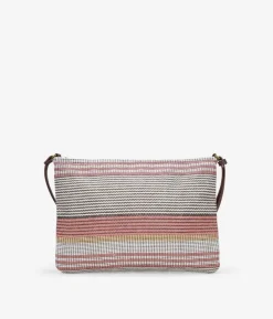 Bosanova Sacs À Bandoulière | Sacs Raphia Et Crochet | Sac bandoulière en raphia beige avec fermeture éclair
