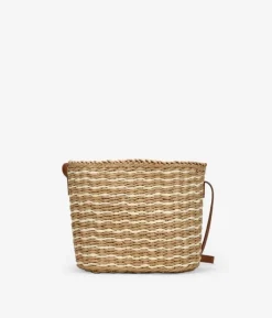 Bosanova Sacs À Bandoulière | Sacs Raphia Et Crochet | Sac bandoulière en raphia bicolore