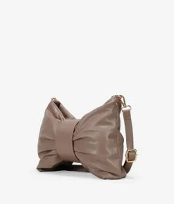 Bosanova Sacs À Bandoulière | Sac Minaudières | Sac bandoulière en vison avec noeud