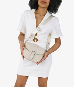 Bosanova Petits Sacs | Sac bandoulière gris à rabat