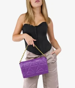 Bosanova Sacs À Bandoulière | Sac bandoulière lilas à rabat