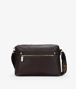 Bosanova Sacs À Bandoulière | Petits Sacs | Sac bandoulière marron avec poignée ethnique