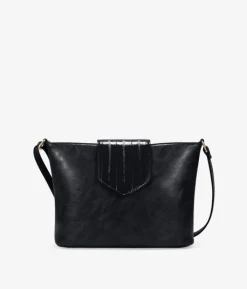 Bosanova Sacs À Bandoulière | Sac bandoulière noir à rabat