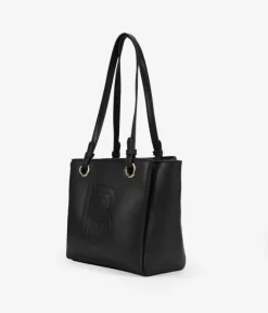 Bosanova Sacs Shopper | Sacs Porté Épaule | Sac bandoulière noir à trois compartiments