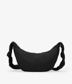 Bosanova Petits Sacs | Sacs À Bandoulière | Sac bandoulière noir arrondi avec fermeture éclair