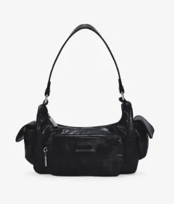 Bosanova Sacs Porté Épaule | Petits Sacs | Sac bandoulière noir avec poches
