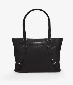 Bosanova Sacs Shopper | Sacs Porté Épaule | Sac bandoulière noir pour ordinateur portable