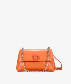 Bosanova Petits Sacs | Sac bandoulière orange à rabat