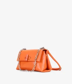 Bosanova Petits Sacs | Sac bandoulière orange à rabat