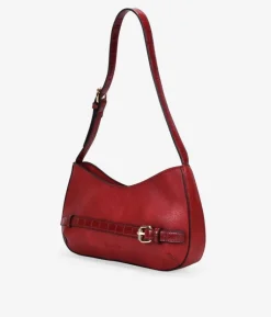 Bosanova Sacs Porté Épaule | Petits Sacs | Sac bandoulière rouge avec fermeture éclair