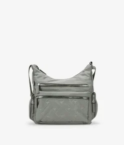 Bosanova Sacs À Bandoulière | Sac bandoulière taupe avec fermetures éclair