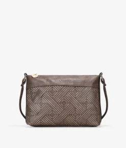Bosanova Sacs À Bandoulière | Sac bandoulière taupe avec fermeture éclair