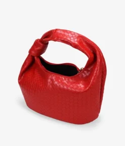 Bosanova Sacs Porté Épaule | Petits Sacs | Sac bandoulière tressé rouge