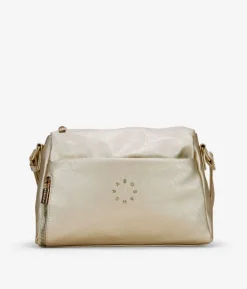 Bosanova Sacs À Bandoulière | Sac bandoulière zippé doré
