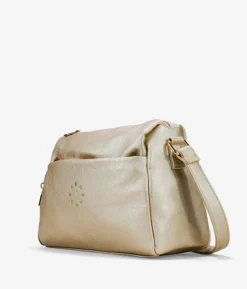 Bosanova Sacs À Bandoulière | Sac bandoulière zippé doré