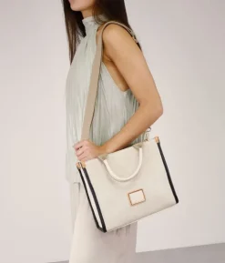 Bosanova Sacs À Main | Sacs À Bandoulière | Sac cabas zippé beige