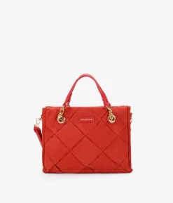 Bosanova Sacs À Bandoulière | Sacs À Main | Sac carré rouge avec anses