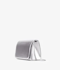Bosanova Sac Minaudières | Petits Sacs | Sac de fête argenté à rabat
