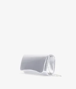 Bosanova Sac Minaudières | Sac de fête argenté avec rabat