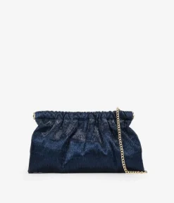 Bosanova Sac Minaudières | Petits Sacs | Sac de fête bleu avec embout