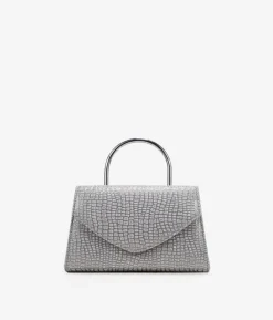 Bosanova Sac Minaudières | Petits Sacs | Sac de fête en plomb avec poignée en métal
