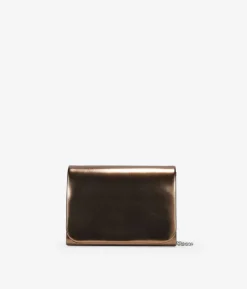 Bosanova Sac Minaudières | Petits Sacs | Sac de fête marron avec rabat
