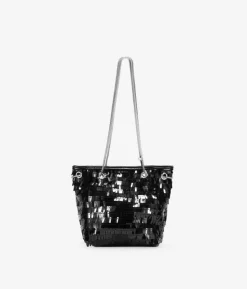 Bosanova Sac Minaudières | Petits Sacs | Sac de fête noir à paillettes