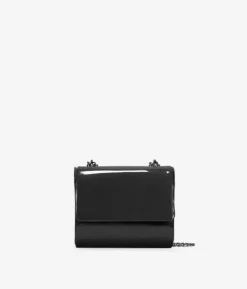 Bosanova Petits Sacs | Sac Minaudières | Sac de soirée en cuir verni noir