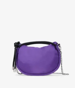 Bosanova Sacs À Bandoulière | Sacs Porté Épaule | Sac lilas avec chaîne croisée