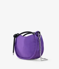Bosanova Sacs À Bandoulière | Sacs Porté Épaule | Sac lilas avec chaîne croisée
