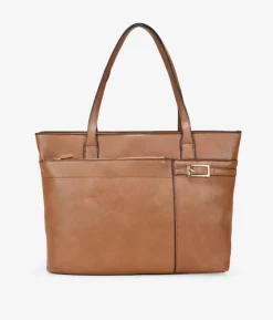 Bosanova Sacs Shopper | Sacs Porté Épaule | Sac marron avec ordinateur portable