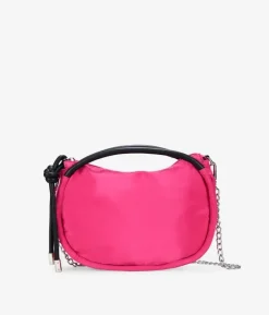 Bosanova Sacs Porté Épaule | Sacs À Main | Sac rose avec chaîne croisée
