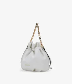 Bosanova Sacs À Bandoulière | Petits Sacs | Sac sac blanc avec chaîne et poignée croisée