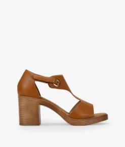Bosanova Sandales À Talons | Sandales à talons en cuir