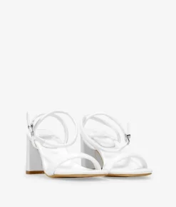 Bosanova Sandales À Talons | Chaussures De Fête | Sandales blanches à talon