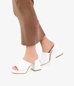 Bosanova Sandales À Talons | Chaussures De Fête | Sandales blanches à talons