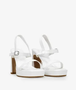 Bosanova Sandales À Talons | Chaussures De Fête | Sandales blanches à talons