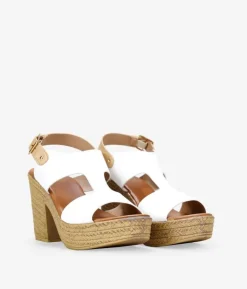 Bosanova Sandales À Talons | Sandales blanches à talons