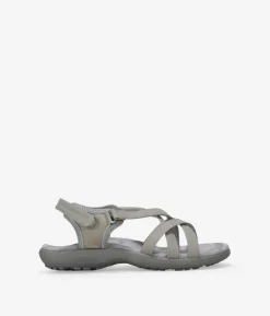 Bosanova Sandales De Sport | Sandales de randonnée grises à fermeture facile