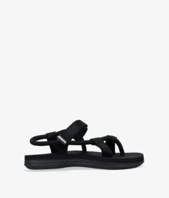 Bosanova Tongs | Sandales De Sport | Sandales de sport en tissu noir