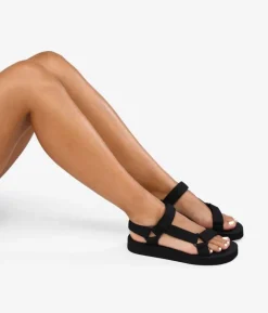 Bosanova Tongs | Sandales Plates | Sandales de sport noires