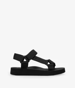 Bosanova Tongs | Sandales Plates | Sandales de sport noires