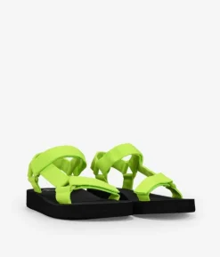 Bosanova Tongs | Sandales De Sport | Sandales de sport plates citron vert