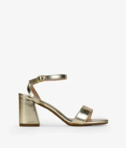 Bosanova Sandales À Talons | Chaussures De Fête | Sandales dorées à talon