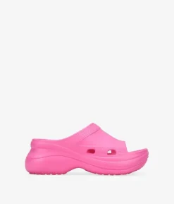 Bosanova Tongs | Sandales Plateformes | Sandales en caoutchouc rose fuchsia